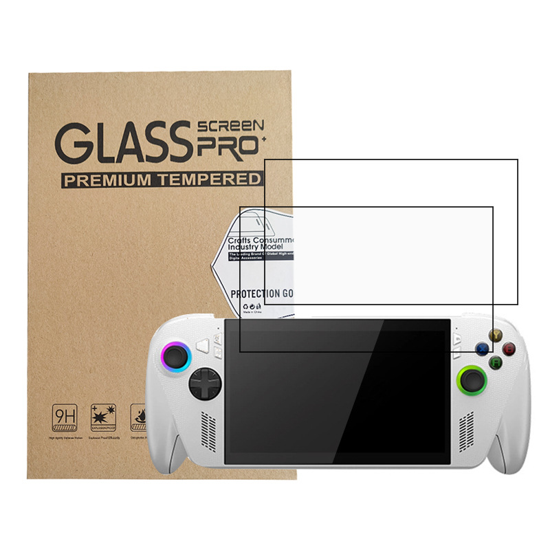 Gaming Console Rog Ally - ตัวป้องกันหน้าจอคอนโซลเกมสำหรับ ROG Xbox Ally/X, ฟิล์มกระจกนิรภัย HD