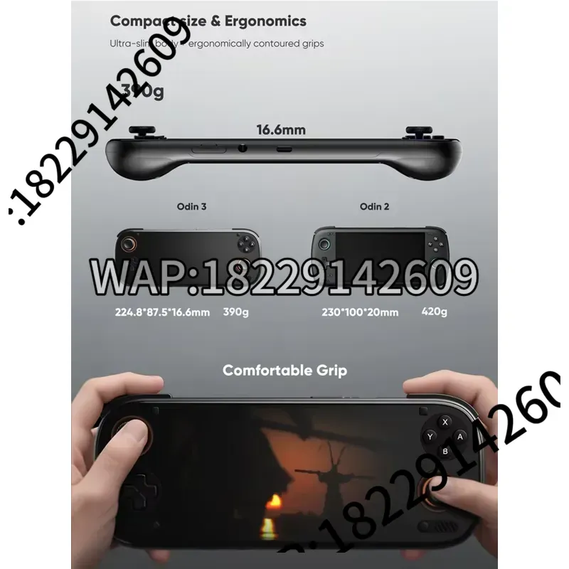 Gaming Console In - เครื่องเล่นเกมพกพา AYN Odin 3 หน้าจอ AMOLED