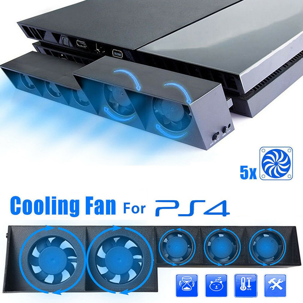 Gaming Console Latest - ขาตั้งพัดลมฐานสําหรับ Sony PS4 Pro Slim เกมคอนโซล