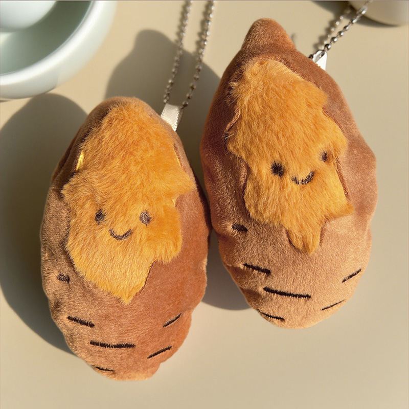 Gaming Console Keychain - พวงกุญแจตุ๊กตาเผือก ตุ๊กตาขนนุ่ม ปลอดภัยต่อผิวหนัง พวงกุญแจกระเป๋าถือ พวงกุญแจการ์ตูน จี้พวงกุญแจ