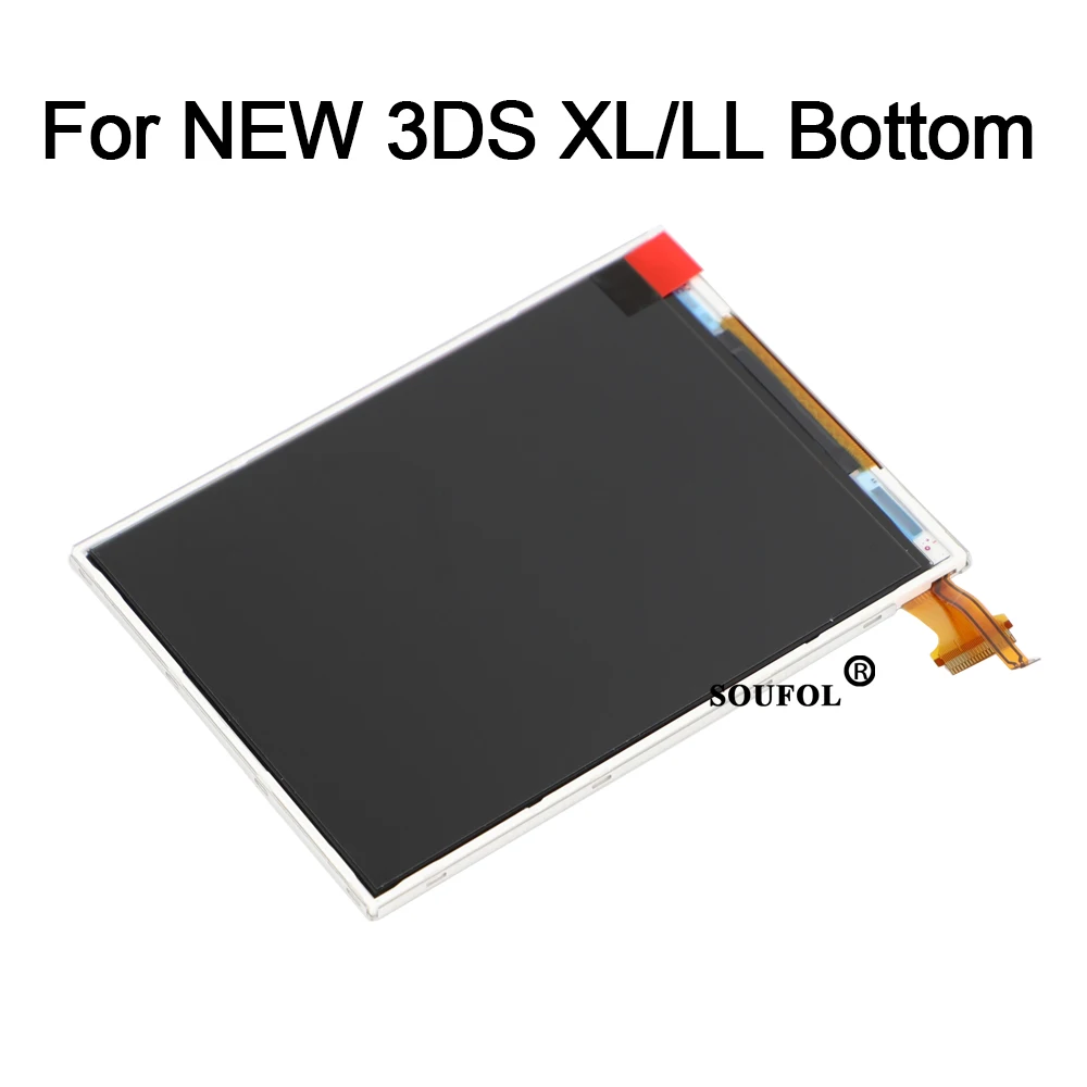 Gaming Console All - หน้าจอ Lcd ต้นฉบับสําหรับ 3DS XL/LL ด้านล่างลงคอนโซลซ่อมอุปกรณ์เสริมสําหรับเล่นเกม