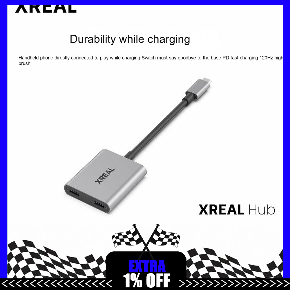 อะแดปเตอร์ USB-C XREAL Hub สำห - Gaming Console Rog Ally บทวิจารณ์และราคา