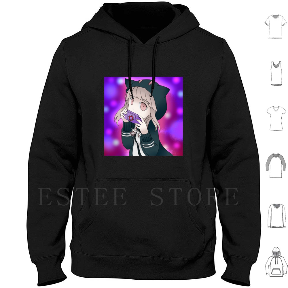 Chiaki Nanami Hoodies แขนยาว C - Gaming Console Keychain บทวิจารณ์และราคา