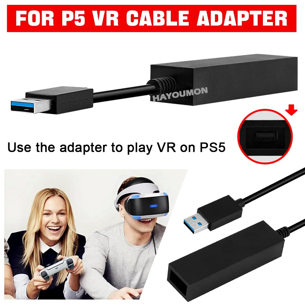 อะแดปเตอร์สายเคเบิล PS5 VR สำห - Gaming Console Buttons บทวิจารณ์และราคา