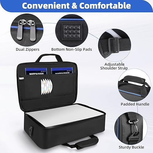 เหมาะสำหรับเคสป้องกันการเดินทา - Gaming Console Latest บทวิจารณ์และราคา