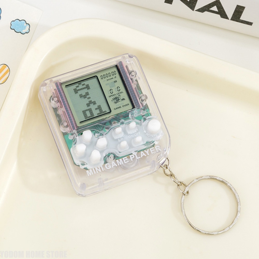 เครื่องเล่นเกมพกพา Tetris สไตล - Gaming Console Keychain บทวิจารณ์และราคา