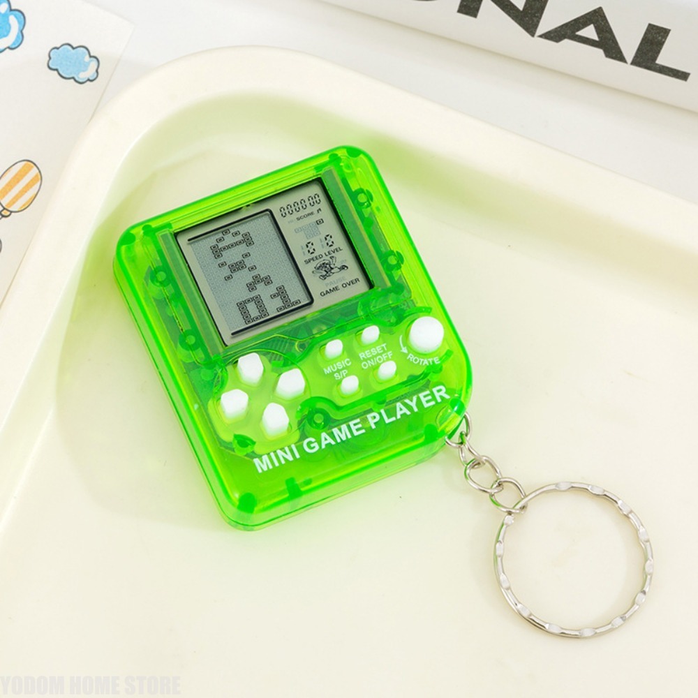 เครื่องเล่นเกมพกพา Tetris สไตล - Gaming Console Keychain บทวิจารณ์และราคา