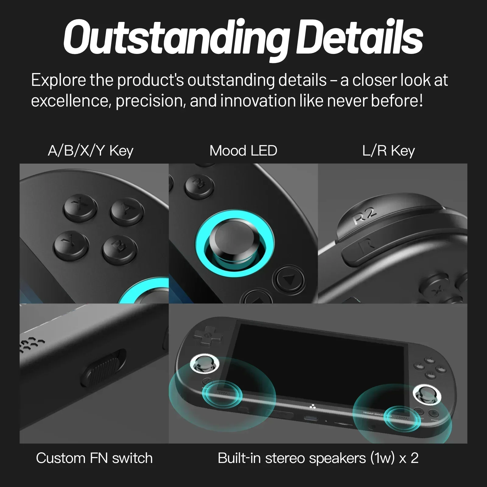 AMPOWN Trimui Smart Pro คอนโซล - Gaming Console Under 5000 บทวิจารณ์และราคา