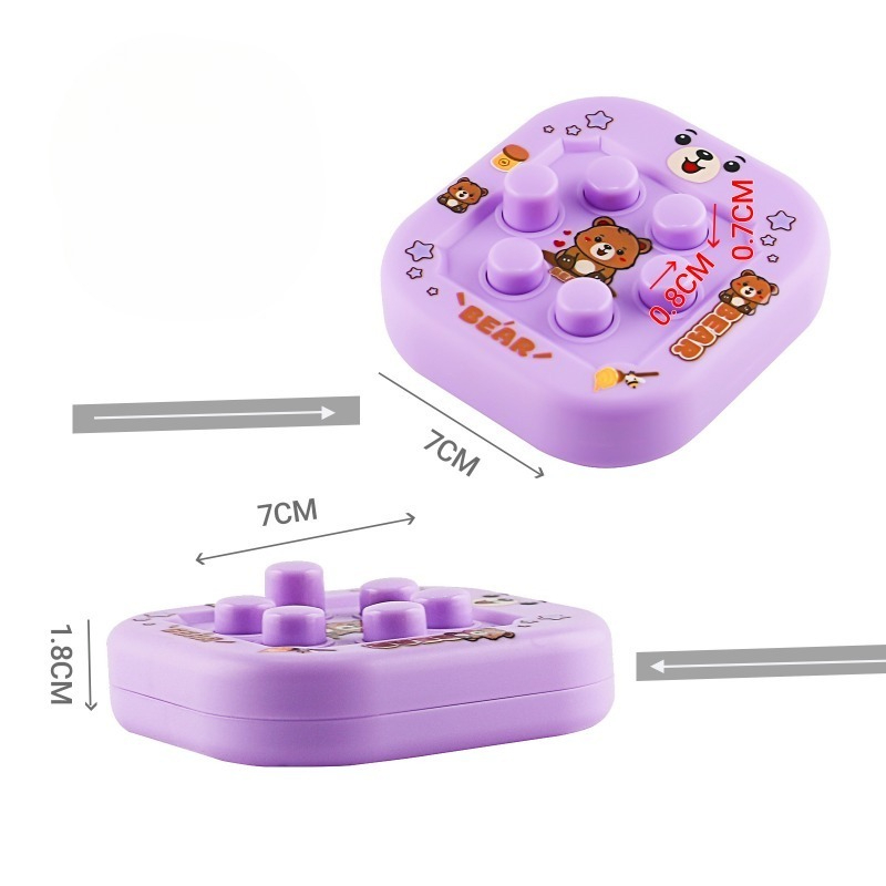 เครื่องเล่นเกมพกพาแบบการ์ตูน W - Gaming Console Keychain บทวิจารณ์และราคา